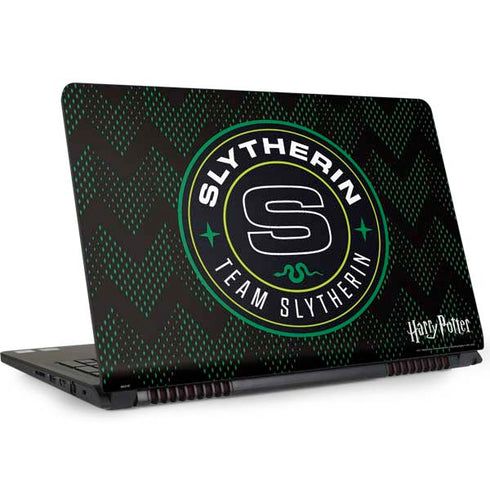 Wizarding Worlds Harry Potter Team Slytherin Dell Inspiron Skin